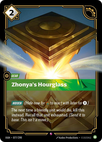 Zhonyas Hourglass