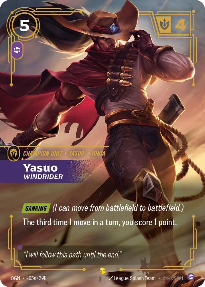 Yasuo Windrider Alternate Art