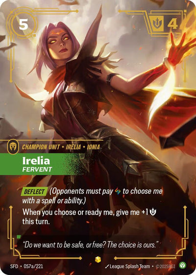 Irelia Fervent Alternate Art