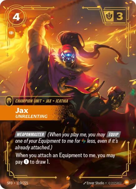 Jax Unrelenting