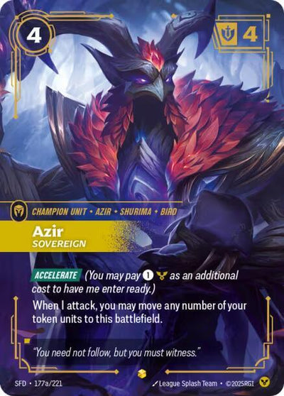 Azir Sovereign Alternate Art