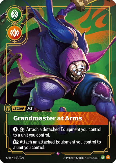 Jax Grandmaster At Arms