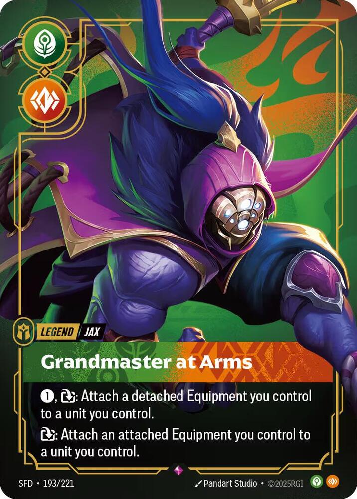 Jax Grandmaster At Arms