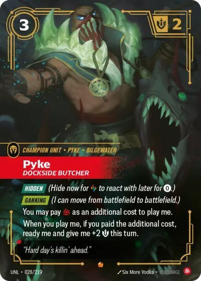 Pyke - Dockside Butcher